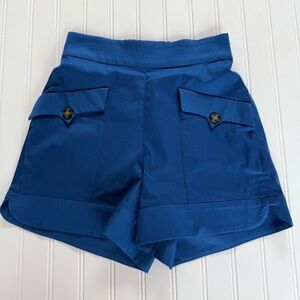 Daniel Cremieux Blue Cargo Shorts with Utility Pockets